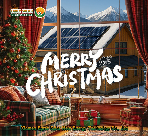 Egret Solar mengucapkan Selamat Hari Krismas kepada anda!