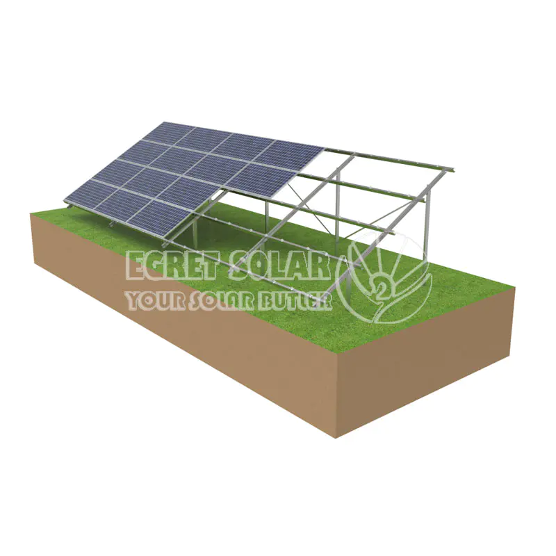 Sistem pelekap tanah solar dua kali ganda