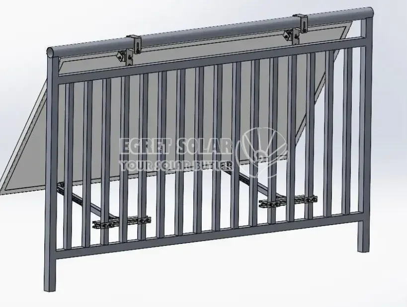 Solar Square Balcony Hook