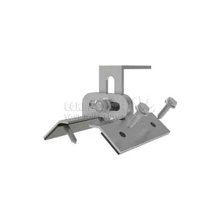 Logam Trapezoidal Metal Standing Clamp Trapezoidal Bumbung Pemasangan