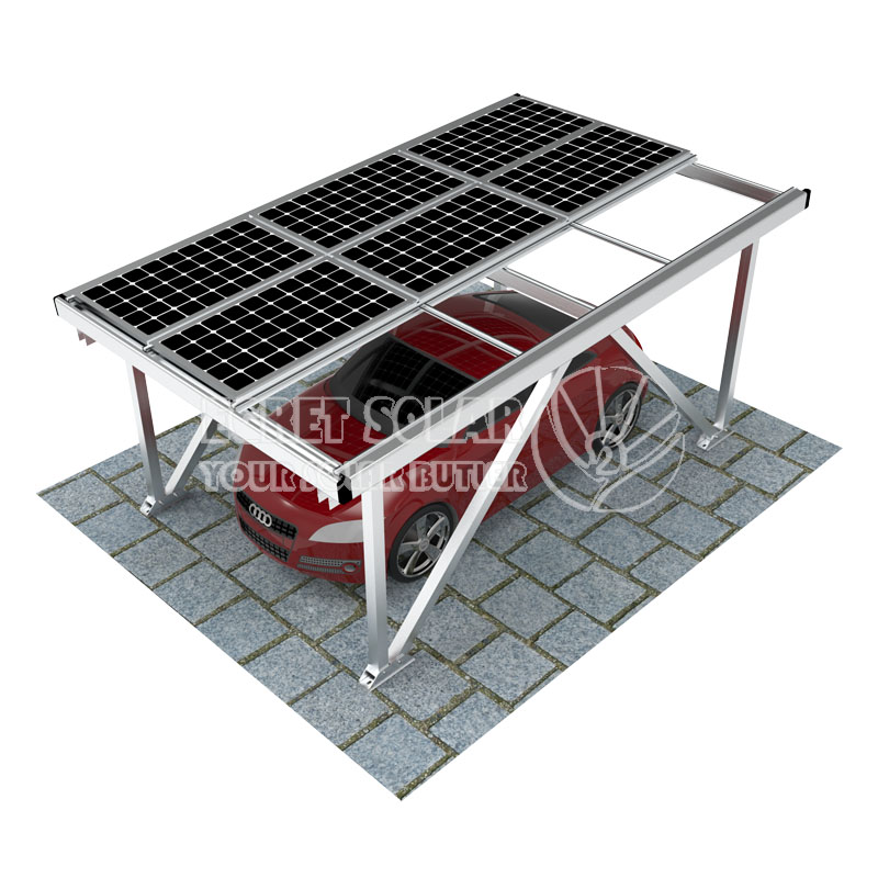 Sistem Pemasangan Solar Carport Kalis Air